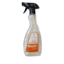 Cargar imagen en el visor de la galería, Envase de 600ml con Atomizador VESTA BioD 5+ y vaso medidor.
