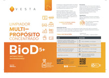 Cargar imagen en el visor de la galería, Kit de Inicio BioD 5+ Limpiador Desengrasante Multiusos 960ml.

